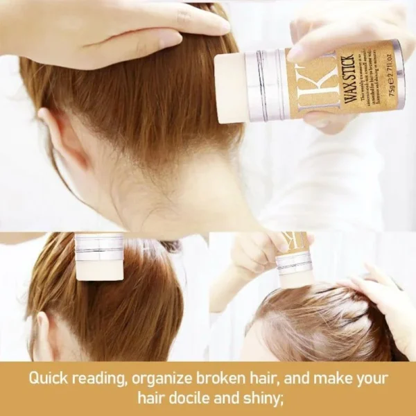Strong hold hair wax stick for men women and kids