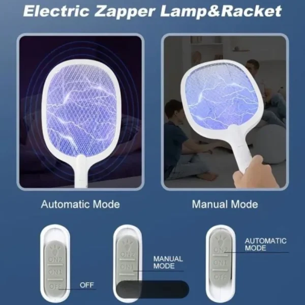 USB Rechargeable Electric Mosquito Killer Racket for Indoor and Outdoor Use